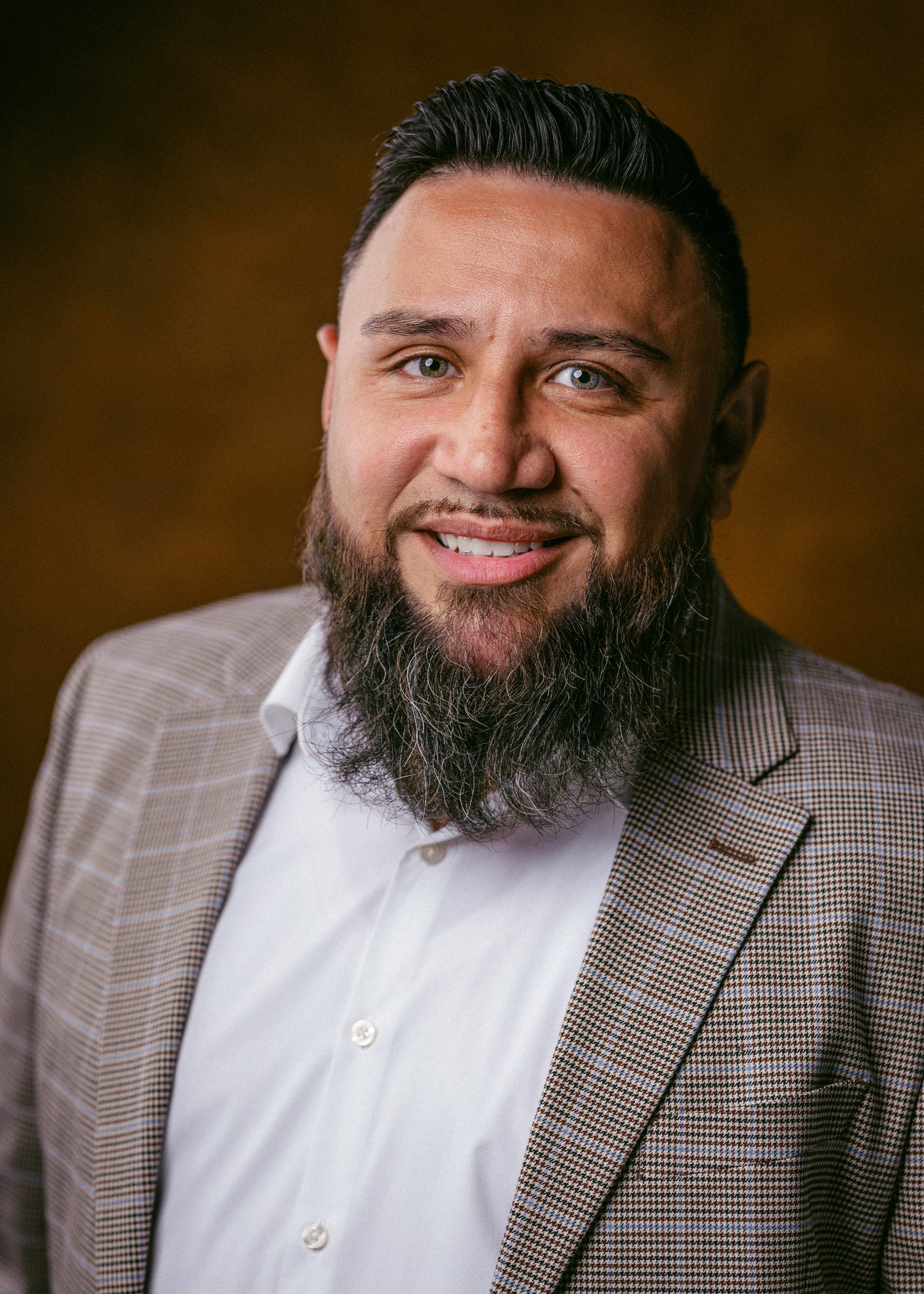 Luis Burgos spending time with family